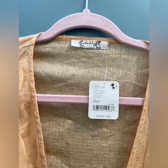 M033 // NWT // Free People Ruffle Duster // XS/S // MSRP $228 - Picture 3 of 3